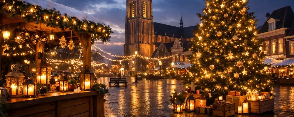 Feestelijke sfeer in Etten-Leur tijdens de feestdagen